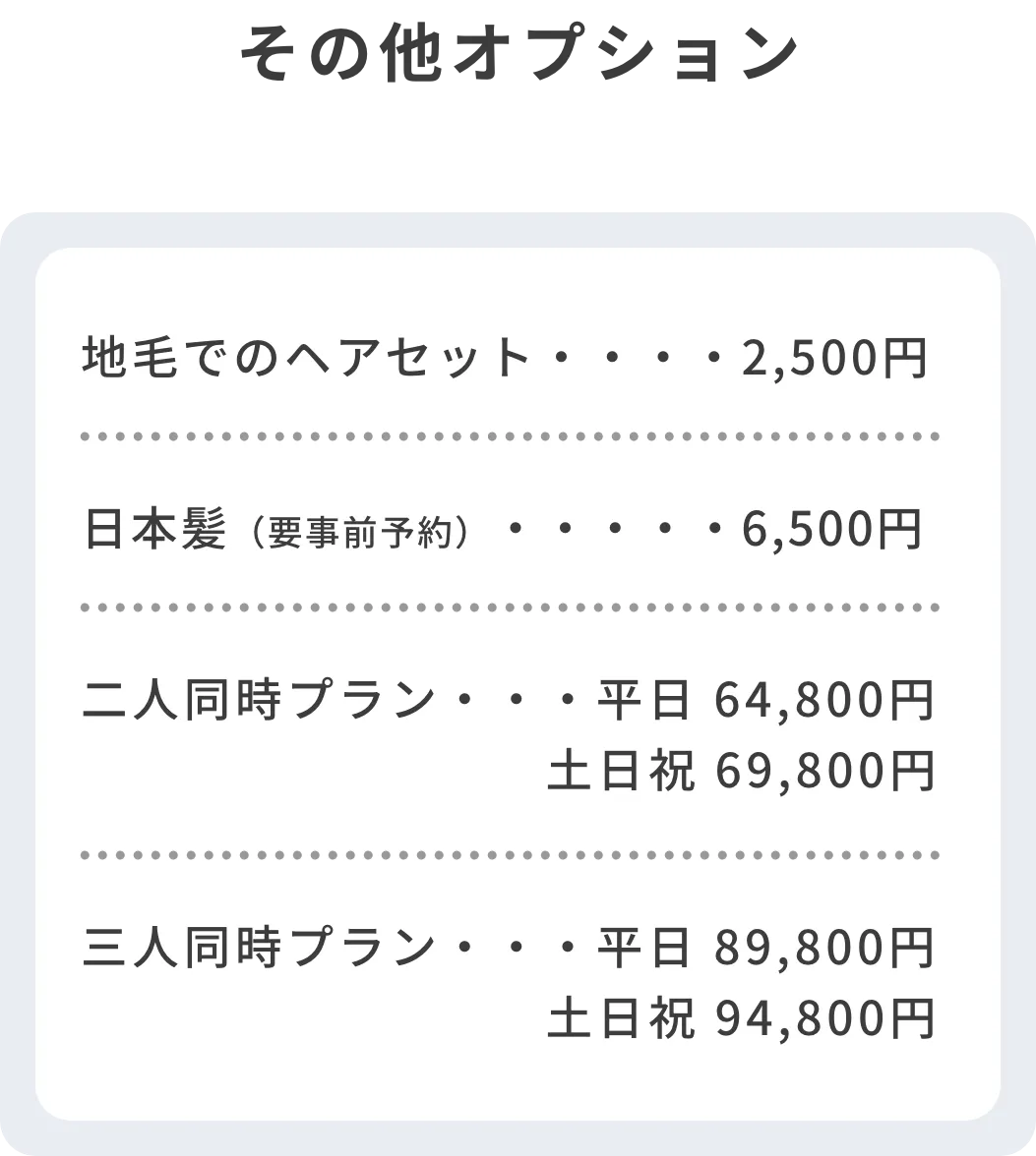 滋賀草津店 オプション 