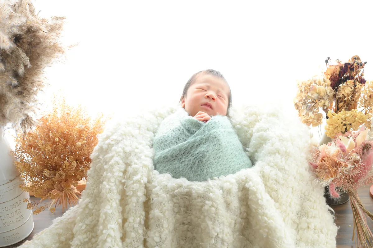 ニューボーンフォトの出張撮影 ギャラリー