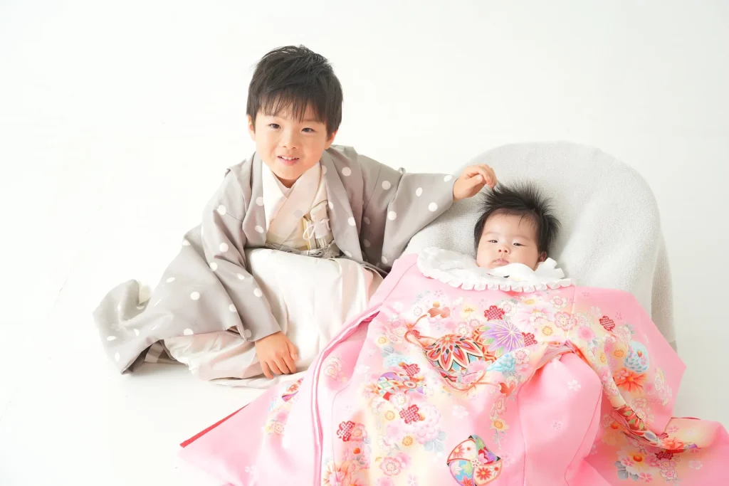 スタジオピック 撮影プラン きょうだい2人同時撮影プラン イメージ画像