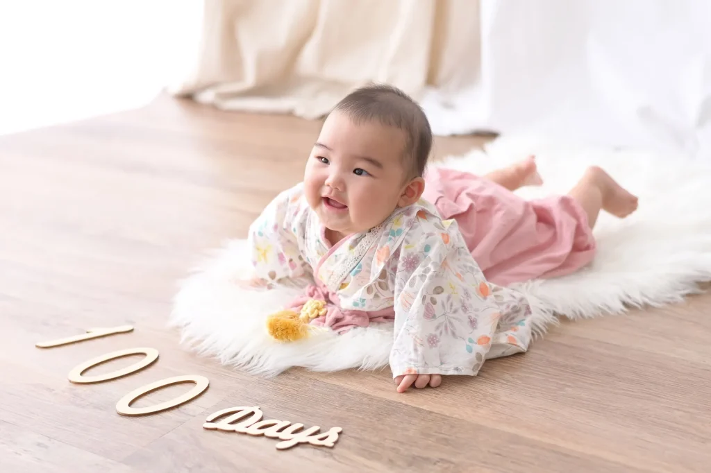 スタジオピック 撮影プラン 百日祝い50カットプラン イメージ画像