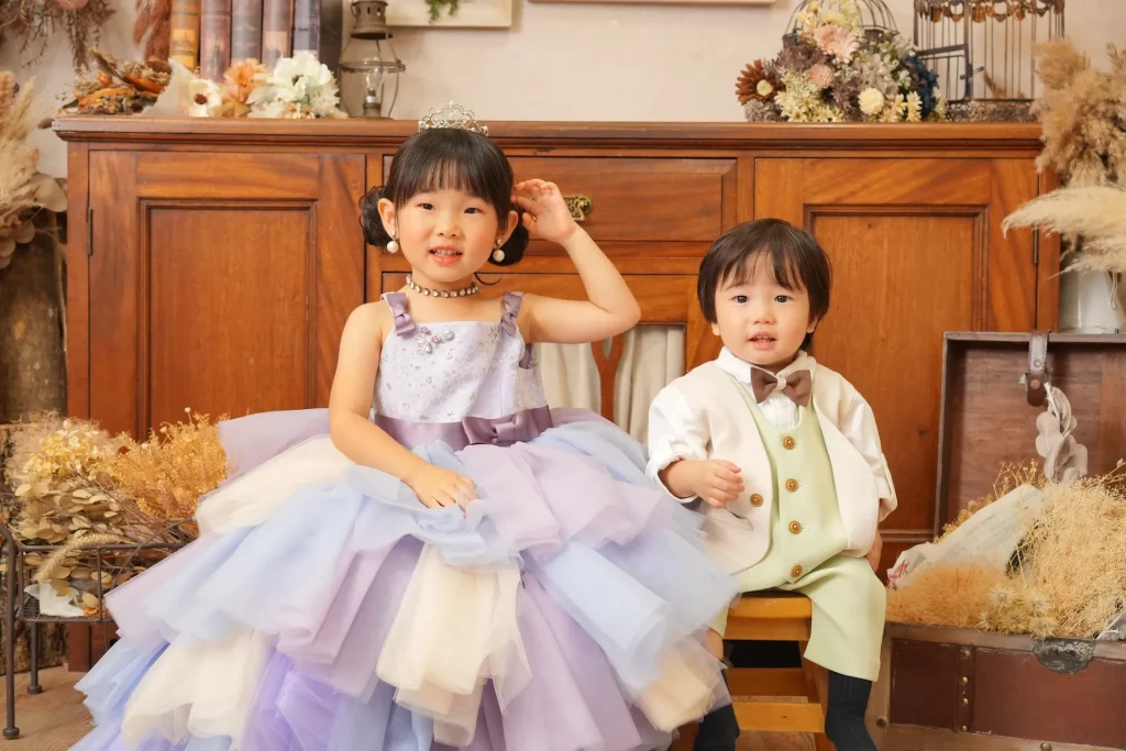 スタジオピック 撮影プラン きょうだい2人同時プラン イメージ画像