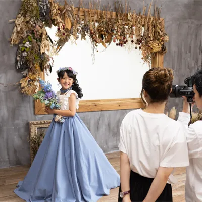 スタジオピック 写真館 スタジオ Studio PIC 撮影 流れ 着付け・ヘアメイク・撮影 イメージ画像