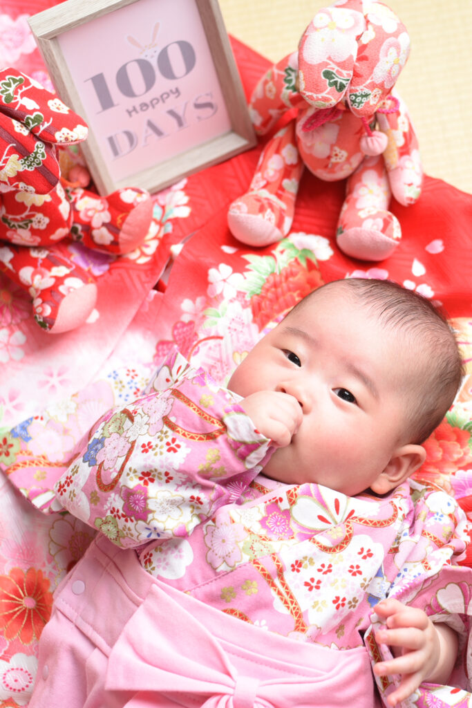 スタジオピック 宇都宮店 スタッフブログ お宮参り&百日🌸【スタジオピック宇都宮　写真館】