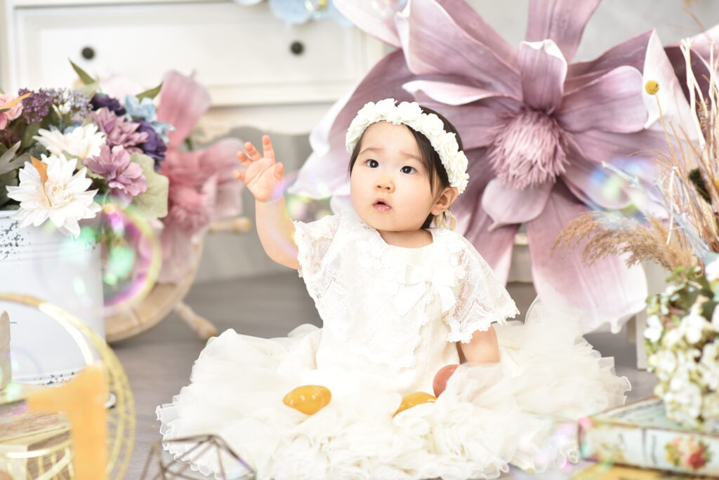 スタジオピック 滋賀草津店 スタッフブログ １st Birthday 【スタジオピック滋賀草津店・フォトスタジオ滋賀】