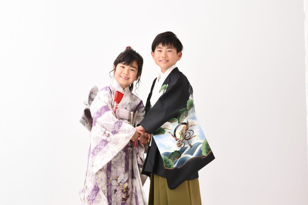 スタジオピック 新松戸店 スタッフブログ 👘きょうだいでお着物❣️