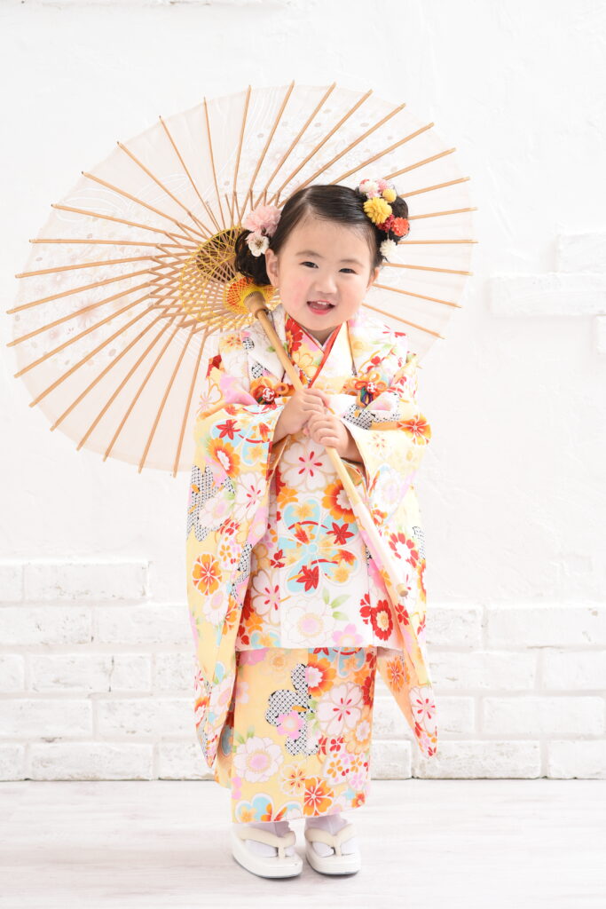 スタジオピック 佐野店 スタッフブログ 3さい七五三💕笑顔あふれるかわいい女の子です♡【スタジオピック 佐野店 写真館】